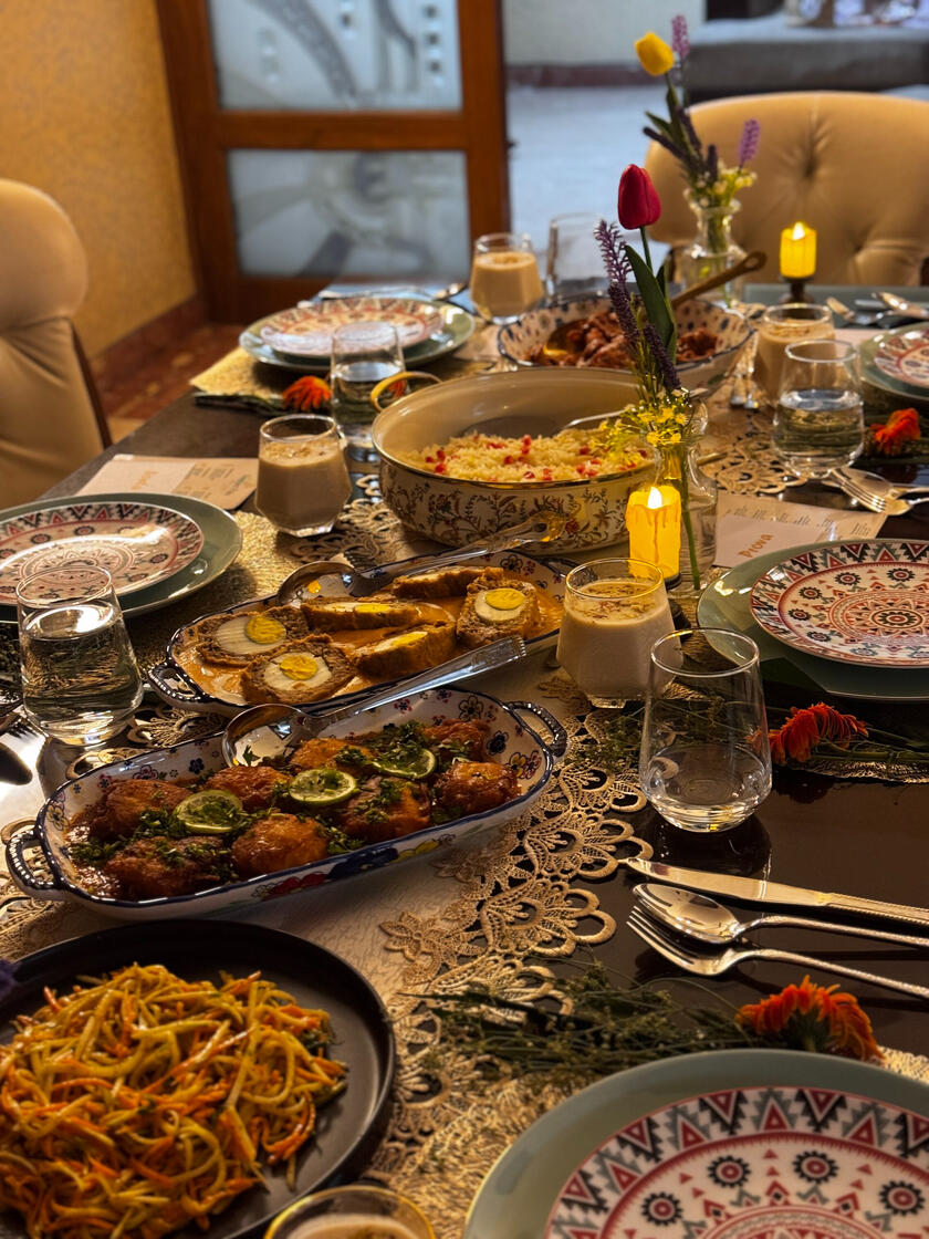 The Supper Pair Good food tastes better when shared. Welcome to The Supper Pair, a supper club hosted by Nupur & Anisha, where thoughtfully curated menus meet meaningful conversations.